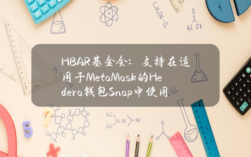 HBAR基金会：支持在适用于MetaMask的Hedera钱包Snap中使用HederaAPI进行交易